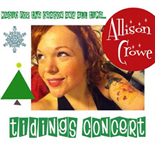 Allison Crowe, Shauna Janz, Christmas, concert, carols, rock, pop, jazz, folk, soul, Sidney, Victoria, Vancouver Island, piano, guitar, voice, Charlie White Theatre, Mary Winspear Centre, joy, peace, fun, holidays, Winter