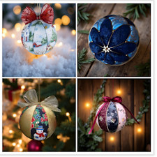 Arts, Crafts, Ornament, Kimekomi, Japanese, Fundraiser, DIY, LostArtsClub