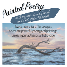 poetry, painting, landscape, in person events, in person, ladysmith, cowichan valley, art, visual arts, adult, art classes, literature