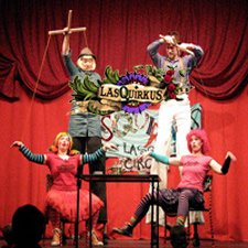 Circus, Family, Music, LasQuirkus, Vaudeville, Cumberland, Gabriola, Klezmer, Marching Band 