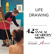 drawing, art, art gallery, gallery, campbell river, workshop, exhibition