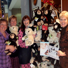 Bears Matter Fundraiser, Bear Conservation, Volunteer Fundraiser for Bears, Warm-Up Bears for Bears, Bear Paw Mitts,Warm Buddy Gifts,  