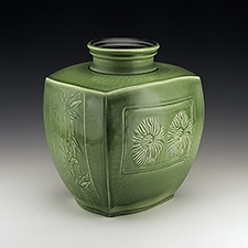 pottery jar, ceramic jar, large pot, handmade jar, large vase, vase, handmade pottery