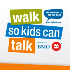 kids' help phone, fundraiser, walk
