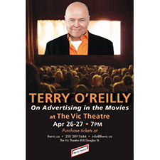 Terry O'reilly, the Vic Theatre