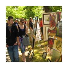 Art show, art in the park, outdoor art show, painting, sculpture, photography, jewelry, wood turning