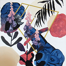 Amber Lomax. Painting, Acrylic, Art, Art Show