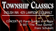 Trout Quintet, Schubert, Township Classics