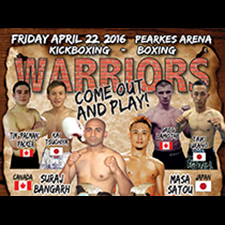 Kickboxing, Boxing, World Title, Canada vs. Japan