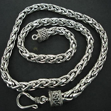 silver, chain, sterling, wire, soldering, filing, sawing, polishing