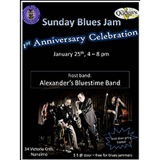 blues, music, blues music, dance, Nanaimo blues, blues jam, 