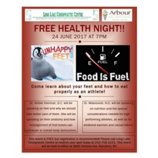 Feet, health, healthy eating, chiropractor, naturopath, health night, free