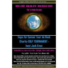 Golf, fundraiser, Cops for Cancer, Tour de Rock