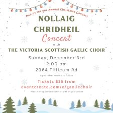 Scottish, Gaelic, Choir, Singing, Celtic, Christmas, Concert, Holiday