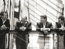 Quartom, a cappella quartet, concert, singing, music, vocalists