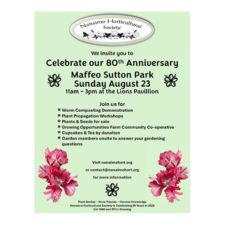Garden, Workshops, Demonstrations, Plants, Tool Sharpening