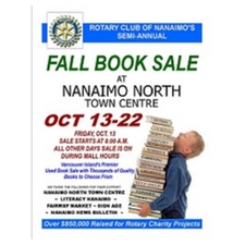 books, book sale, used books, rotary