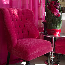 chair-ity, pink, luxe, auction, chair, canadian breast cancer foundation 
