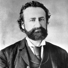 Amor de Cosmos, photographed around 1875; second Premier of British Columbia. C-06116, RBCM/BC Archives 