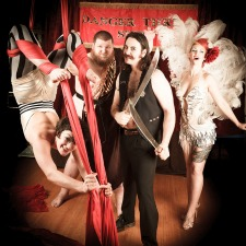 stunt show, sword swallowing, human blockhead, bed of nails,