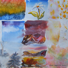 water color samples classes workshops
