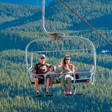 summer, mountain, scenic
