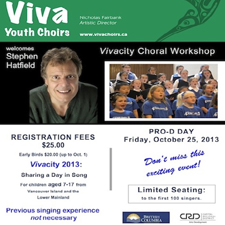 music, singing, song, choral, vivacity, hatfield, workshop,pro-d, 