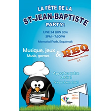 French, St-Jean-Baptiste, BBQ, music