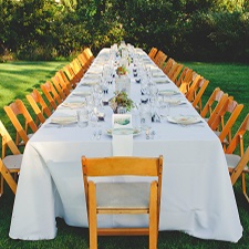 long table, food, cider, summer, harvest 