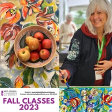 fabric painting, ladysmith, things to do, upcoming events, art class, art workshop