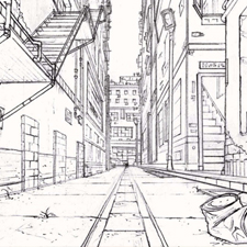 art, art classes, art courses, art school, drawing, pencil, perspective, Drawing Perspective