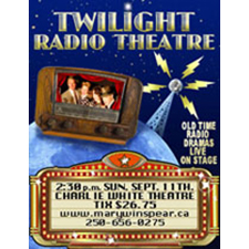 Charlie White, Mary Winspear, Theatre. radio theatre, Twilight radio theatre, Old Time radio, OTR, Radio After Dark, Live Radio Theatre, Victoria, Sidney, Kathy Mcintyre, Chris Jans, Tina Jones, David Botten