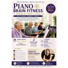 seniors activities, piano lessons, learn piano, beginner piano, classes for seniors, summer lessons 