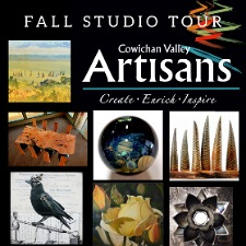 Art tour, Art studio , Studio Tour, Art Event, Exhibition , Fine Arts, Cowichan Valley, 