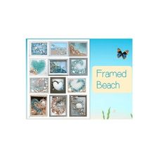 Framed Beach, Arts, Crafts, Workshop, LostArtsClub, Nanaimo, Home, Decoration