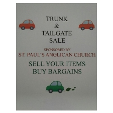 TrunkSale,TailgateSale,fundraiser,shopping,collectibles