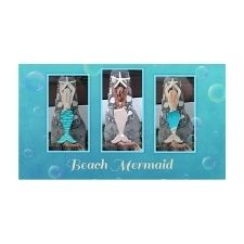 beach, mermaid