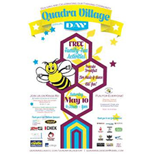 Quadra Village Day 2014, festival, free, music, children's activities, dance, arts and crafts, pancake breakfast, displays, all ages, community, celebration, 