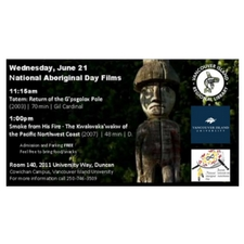 free, film, movie, aboriginal, indigenous, Duncan, Cowichan, documentary, virl, #NADCanada, First Nations, National Aboriginal Day, National Aboriginal History Month