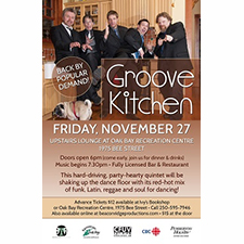 Groove Kitchen, soul music, funk music, latin music, dance, live music, concert