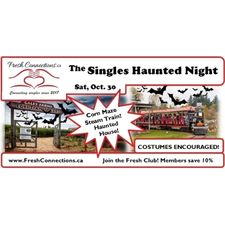 singles, dating, meetup, singles events, Victoria, Langford, Saanich, corn maze, haunted house
