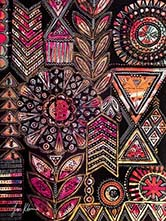 art, watercolour, painting, pattern, design, decoration, abstract, nature, drawing, composition