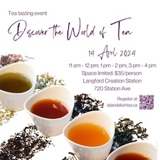 Tea, discovery, workshop, tasting, family