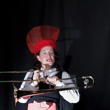 Sarah Liane Foster, trombone, clown, The Last Show You'll Ever See, theatre, fringe