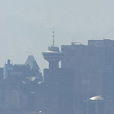 air, pollution, Vancouver,