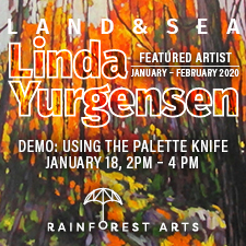 landscape,exhibition,artwork,sale,Chemainus,demonstration,painting