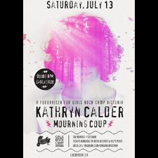 Kathryn Calder, Mourning Coup, Lucky Bar, Girls Rock Victoria, Girls Rock Camp Victoria Society, music, live music, rock indie, electronic, synth pop