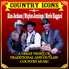 music, concert, country music, Alan Jackson, Waylon Jennings, Merle Haggard, Outlaw country music