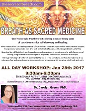 Holotropic Breath Workshop, consciousness, healing, wellness, self-discovery