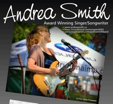 andrea smith, vocalist, singer/songwriter,smoke n water